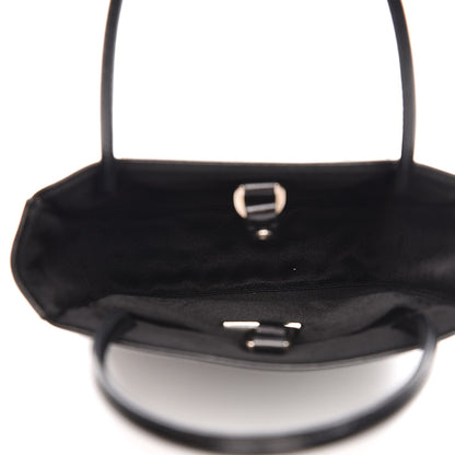Prada Vitello Box Mini Logo Bag Black 7 of 11