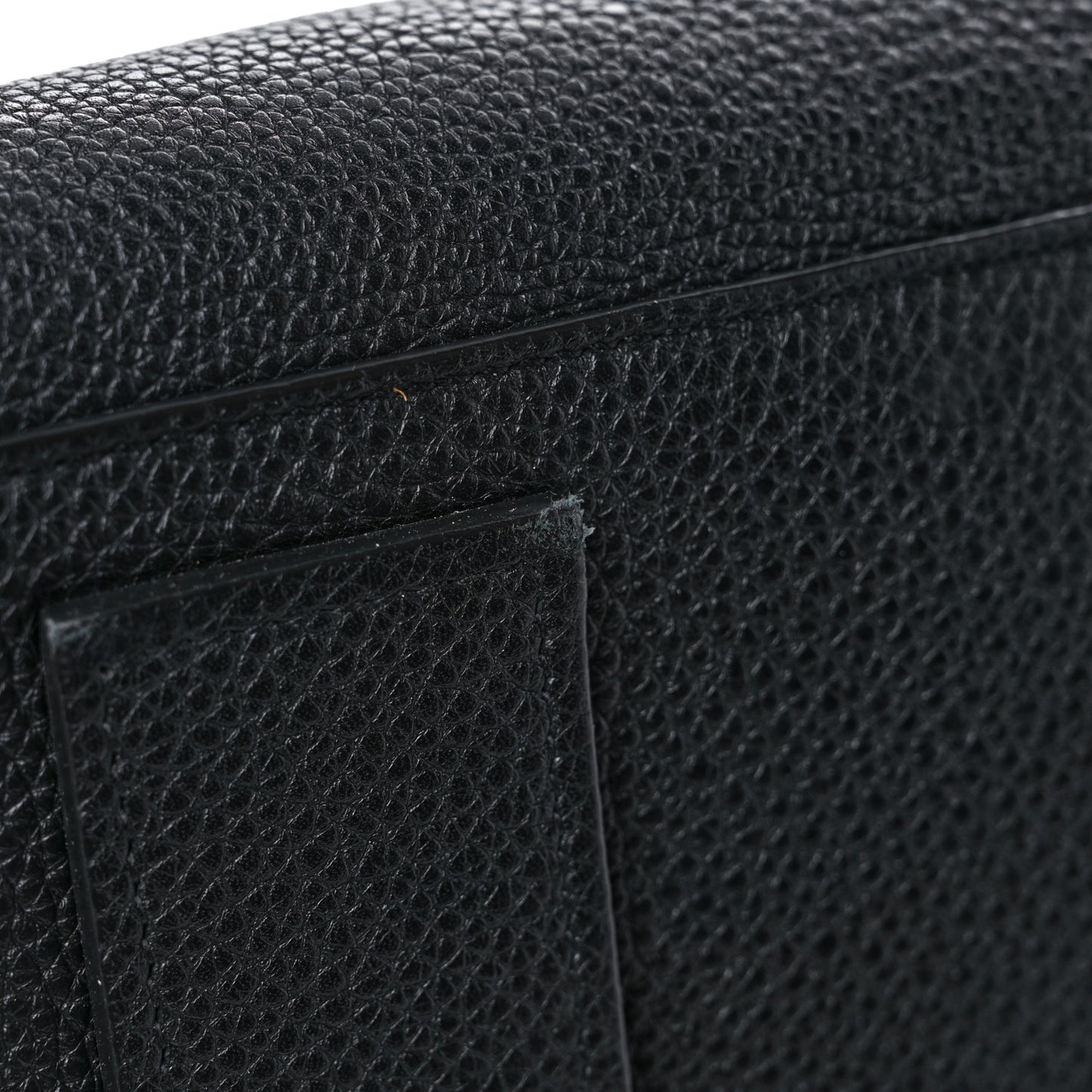 Grained Calfskin Medium Souple Sac De Jour Black