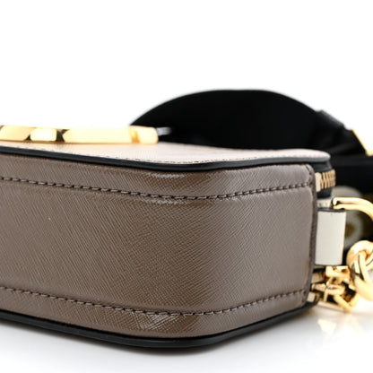Marc Jacobs Saffiano Small Snapshot Camera Bag French Grey 10 of 10