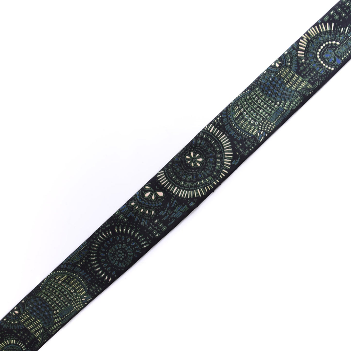 Silk Animals Mitzah Scarf Green