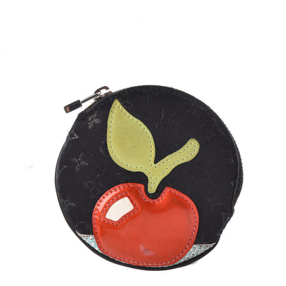 Louis Vuitton Mini Monogram Conte de Fees Apple Round Coin Purse 1 of 7
