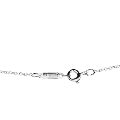 Tiffany Platinum Diamond Small Cross Pendant Necklace 4 of 5