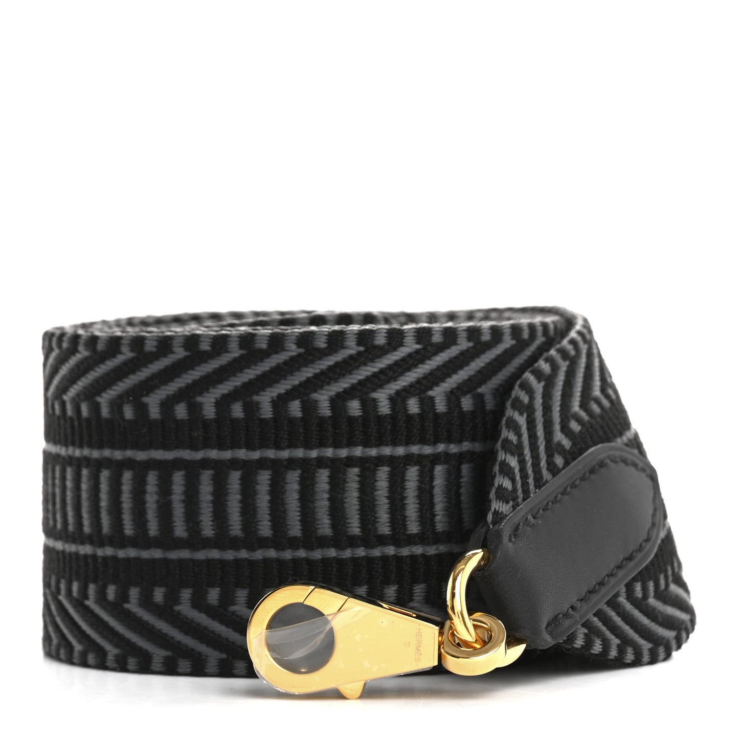 Toile Swift 50mm Sangle Cavale Shoulder Strap Black Gris Misty