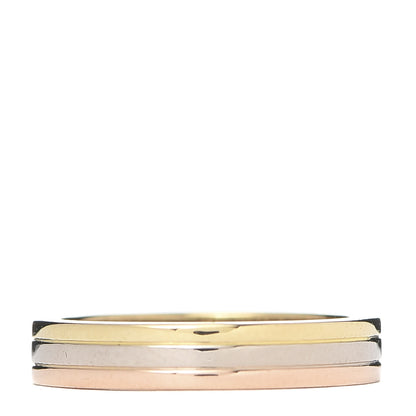 Cartier 18K Pink White Yellow Gold 3.5mm Vendome Louis Cartier Wedding Band Ring 48 4.5 3 of 4