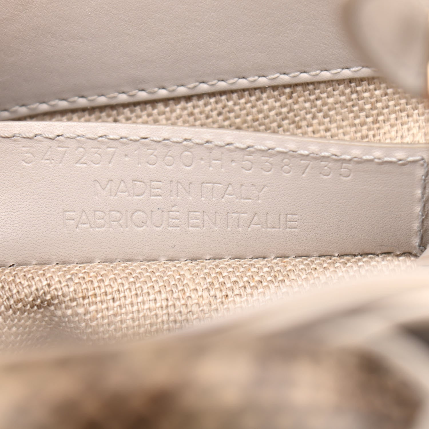 Balenciaga Calfskin Elaphe Snakeskin Mini Padlock All Afternoon Tote Gris Acier 7 of 15