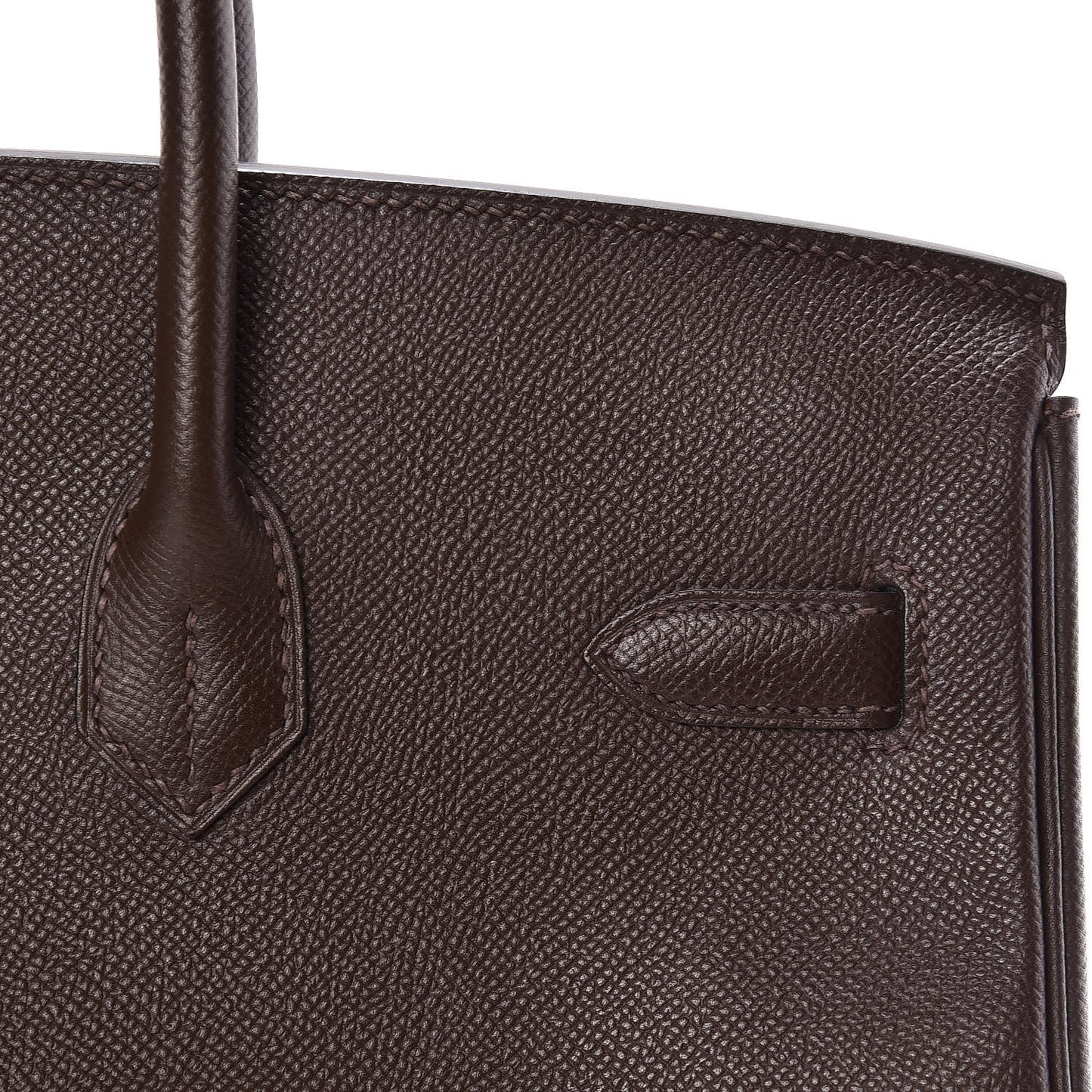 Epsom Birkin 35 Chocolate