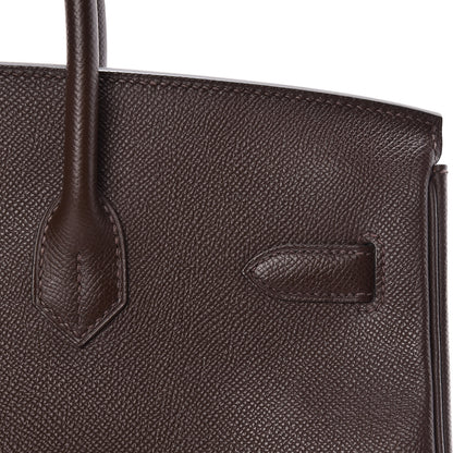 Hermes Epsom Birkin 35 Chocolate 33 of 38