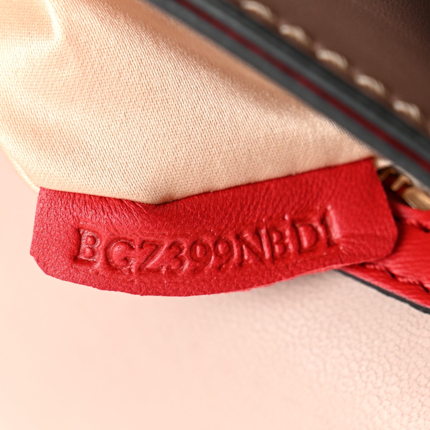 Nappa Rockstud Wristlet Clutch Rosso Valentino