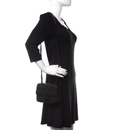 Chanel Caviar Quilted Incognito Mini Square Flap Black 2 of 9
