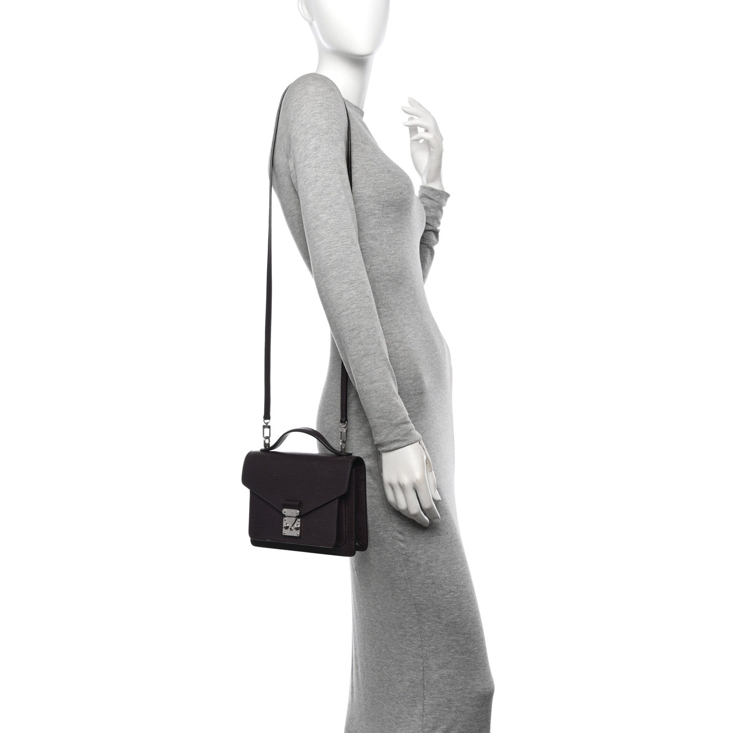 Louis Vuitton Epi Monceau BB Quetsche 2 of 13