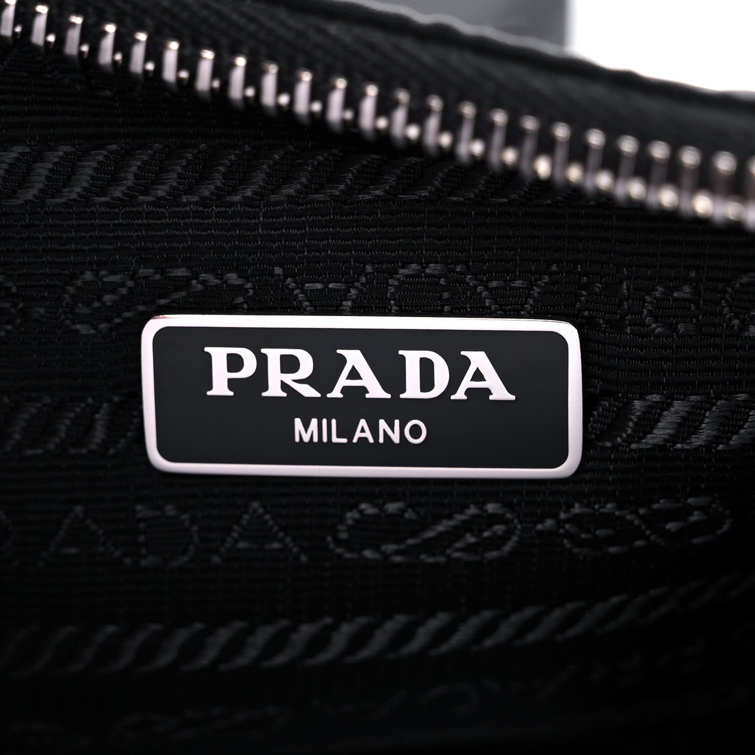Prada Nylon Re-Edition 2005 Shoulder Bag Black 6 of 8
