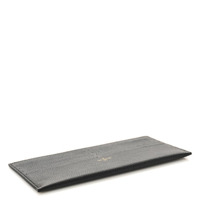 Louis Vuitton Calfskin Felicie Chain Wallet Card Holder Insert Black 4 of 8
