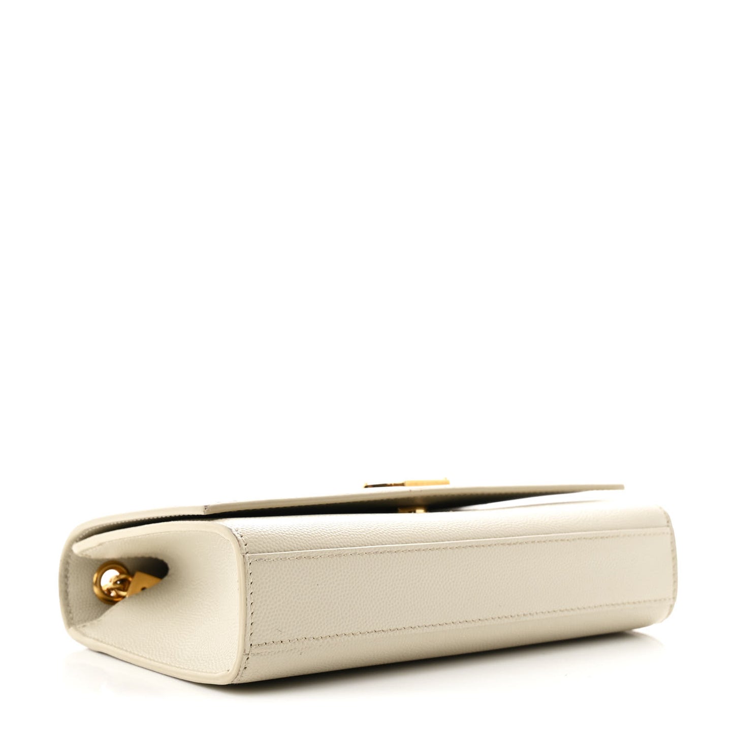 Grain De Poudre Small Monogram Kate Satchel Crema Soft
