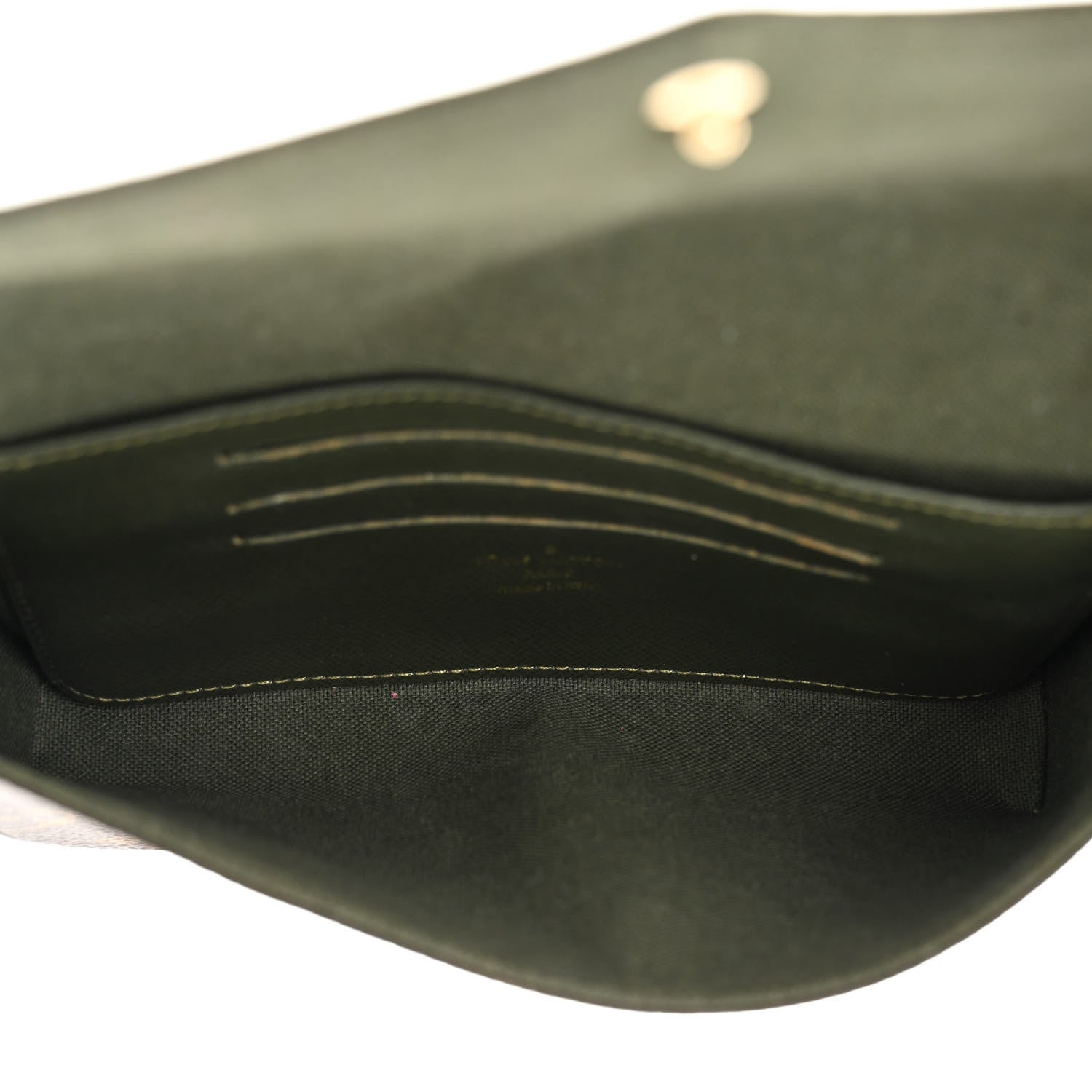 Louis Vuitton Monogram Felicie Strap & Go Kaki 5 of 12