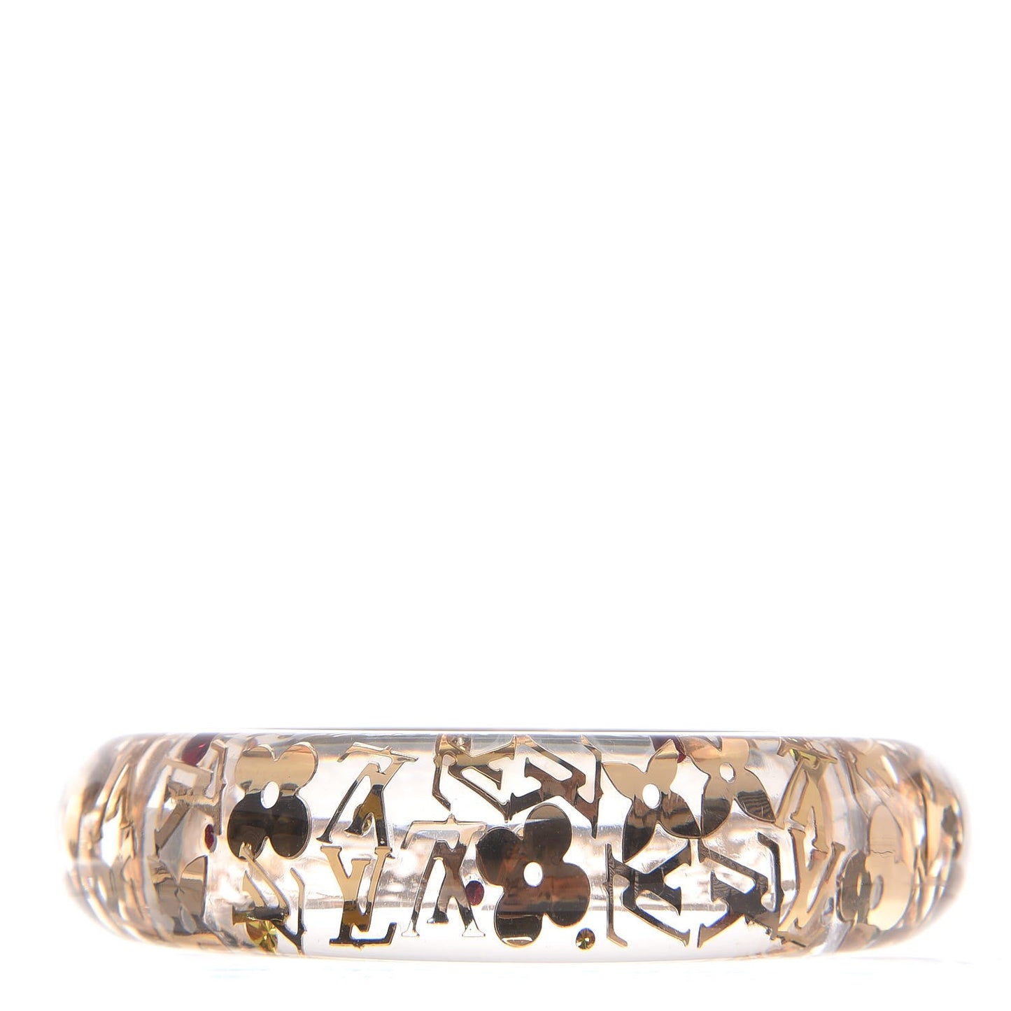 Resin Swarovski Medium Inclusion Bracelet GM Transparent