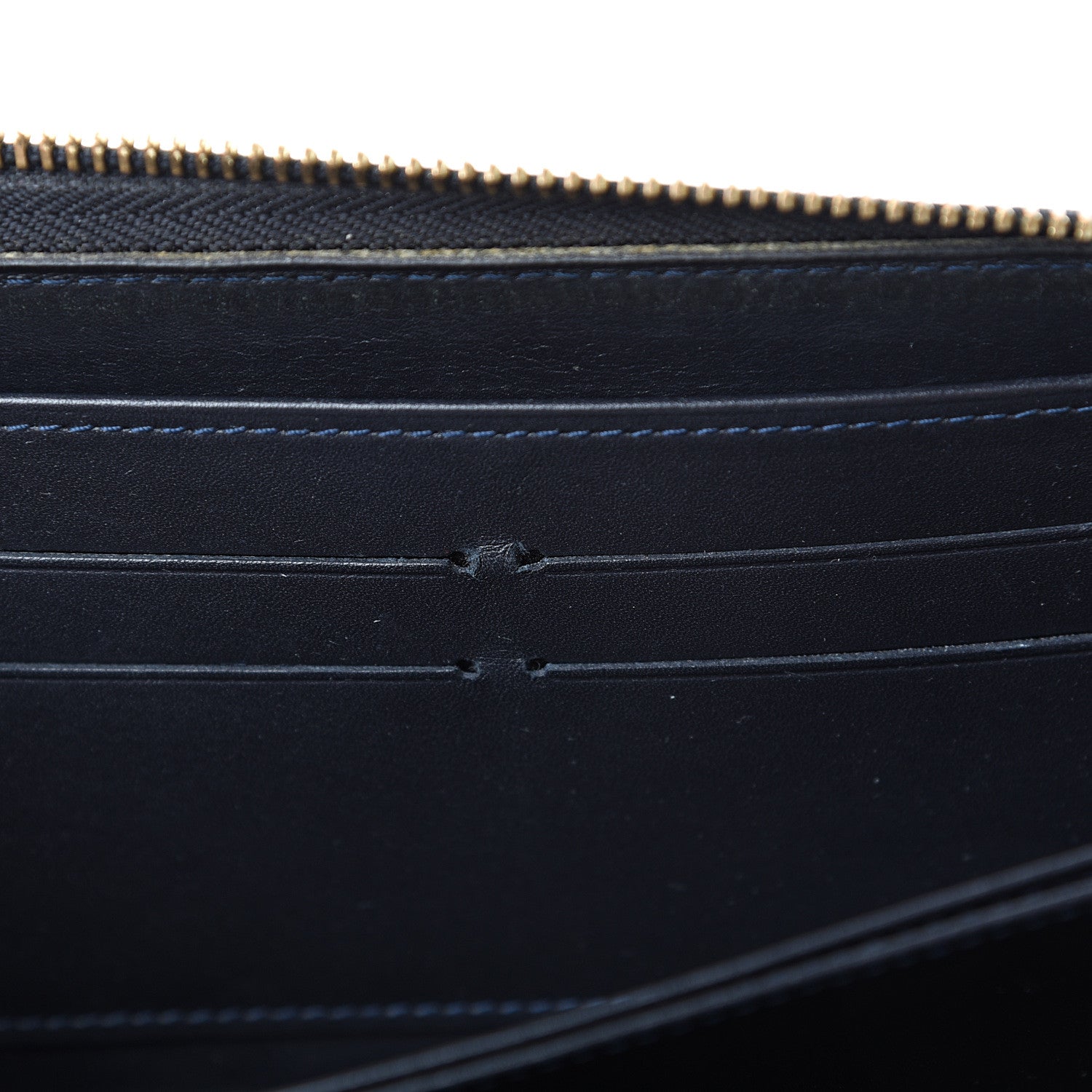 Louis Vuitton Vernis Zippy Wallet Blue Infini 8 of 16