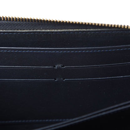 Louis Vuitton Vernis Zippy Wallet Blue Infini 8 of 16