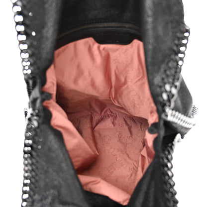 Stella McCartney Shaggy Deer Small Falabella Tote Black 5 of 9