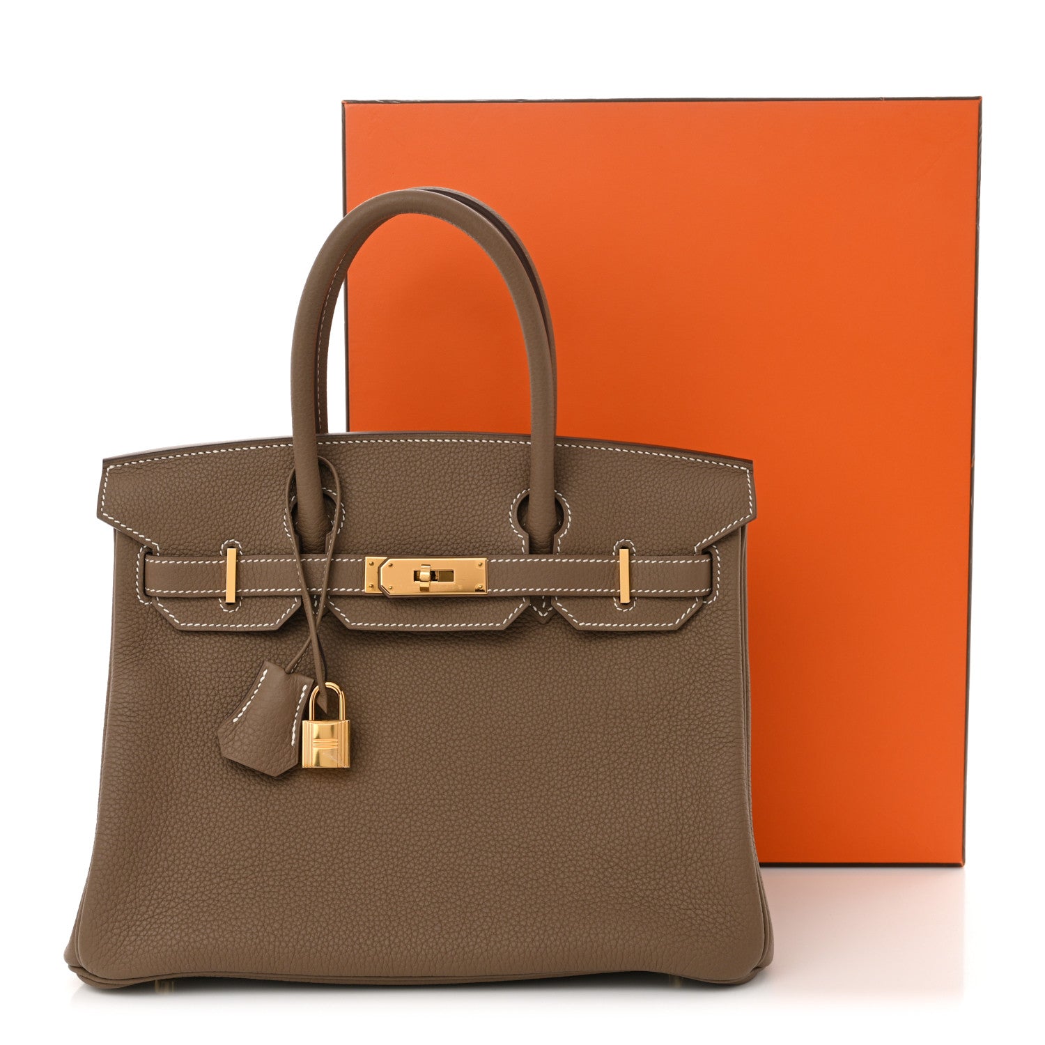 Hermes Togo Birkin 30 Etoupe 12 of 12