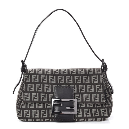 Fendi Zucchino Vitello Mini Mama Baguette Testa di Moro Beige 1 of 9