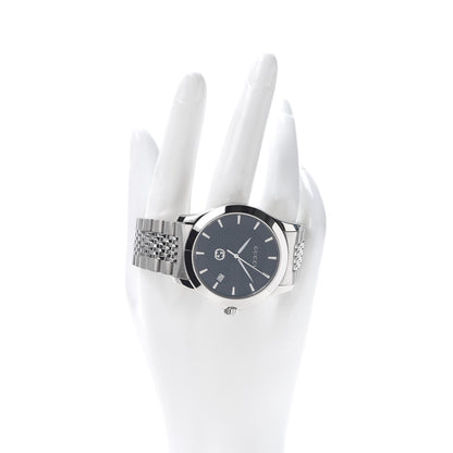 Gucci Stainless Steel 38mm G-Timeless Quartz Watch Black 2 of 7