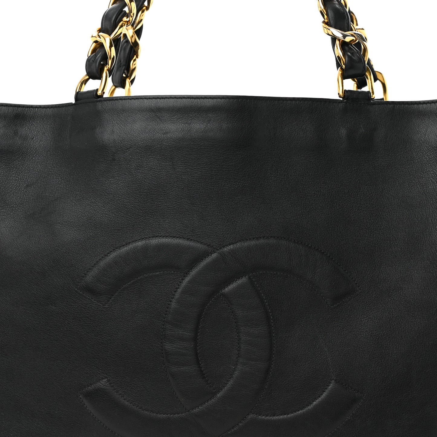 Lambskin CC Tote Black