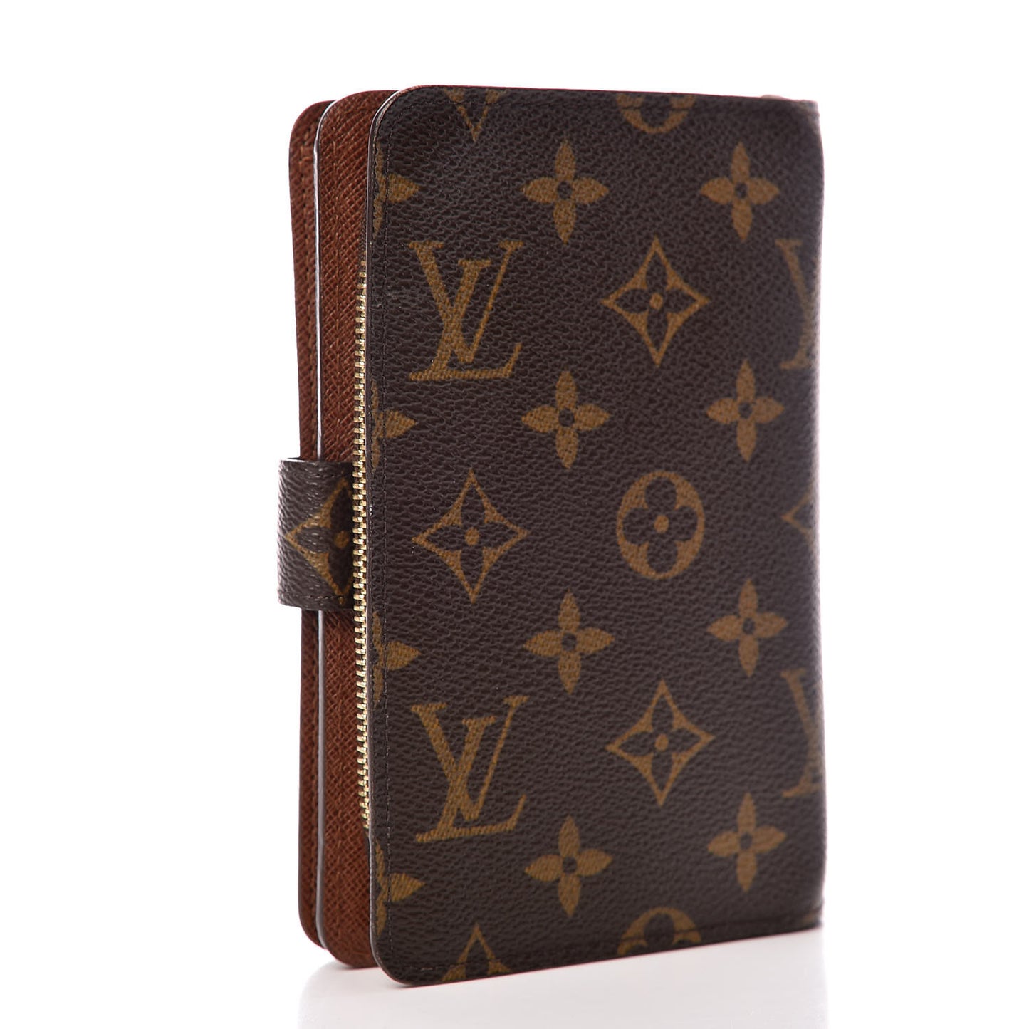 Monogram Zipped Papers Wallet
