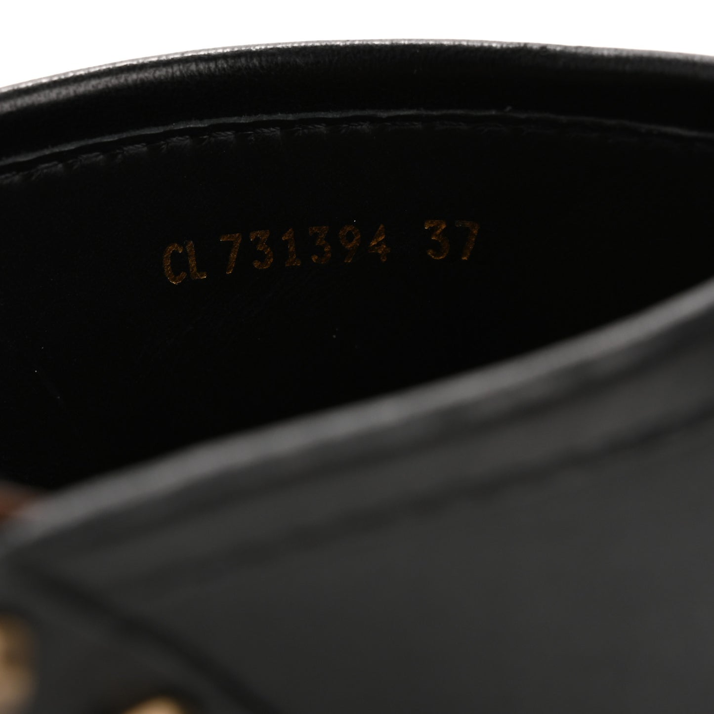 Smooth Calfskin Camoy Clogs 37 Black