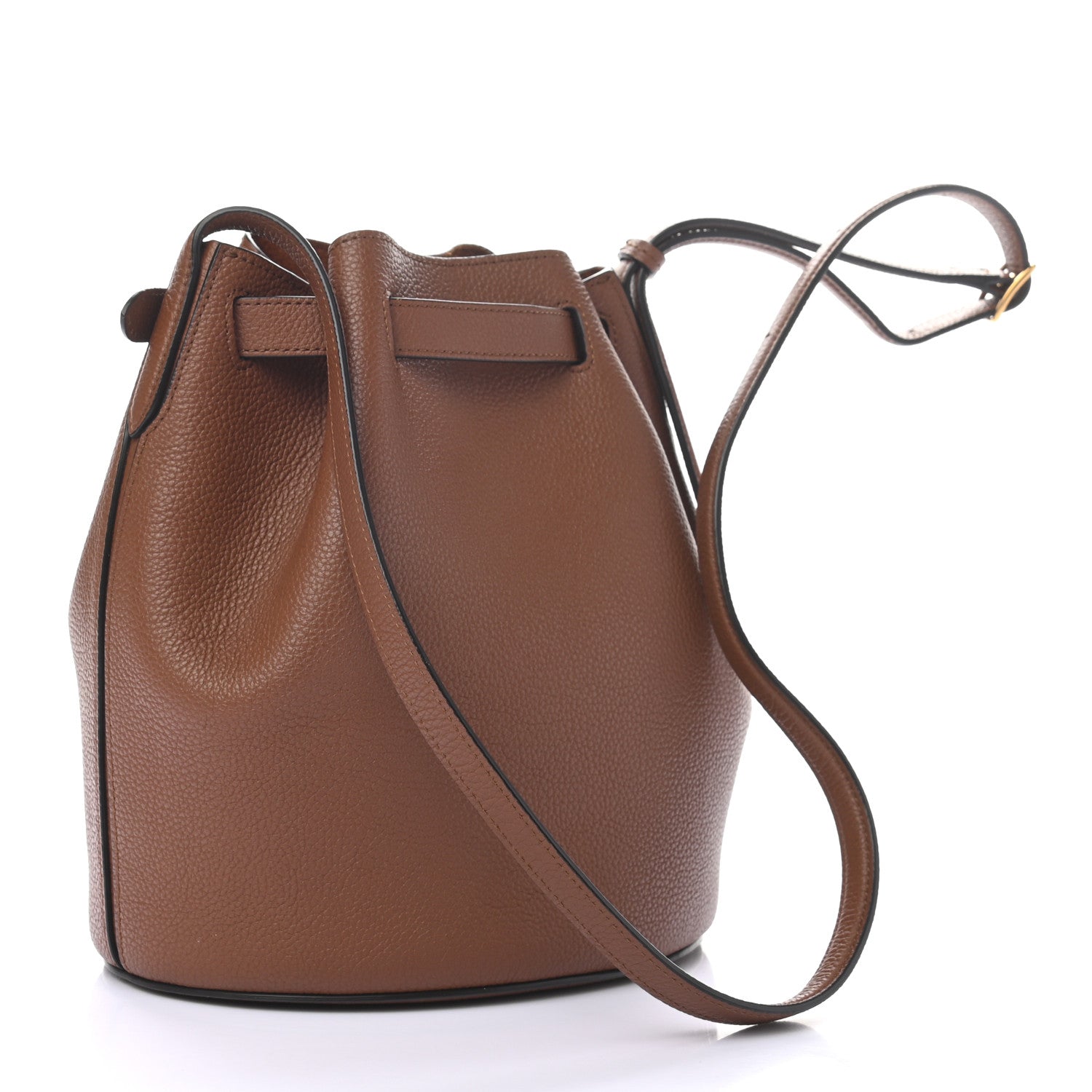 Mulberry Small Classic Grain Calfskin Small Abbey Bucket Bag Oak 3 of 7