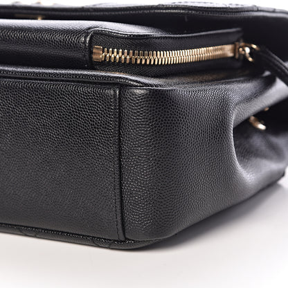 Chanel Caviar Quilted Medium Business Affinity Flap Black 10 of 11