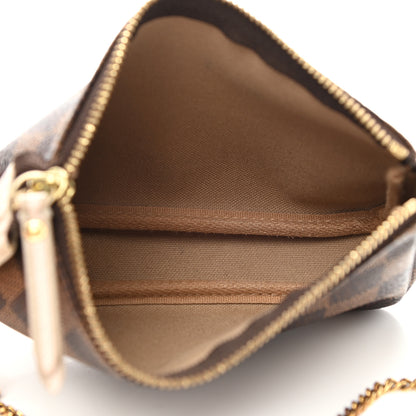 Louis Vuitton Damier Ebene Trunks and Locks Mini Pochette Accessories 5 of 9