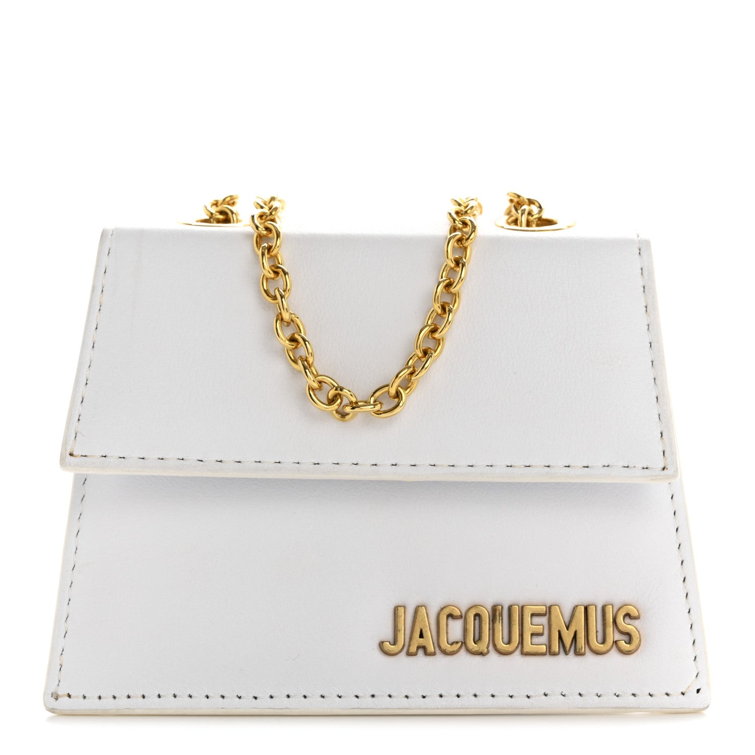 Jacquemus Smooth Calfskin Le Piccolo White 1 of 15