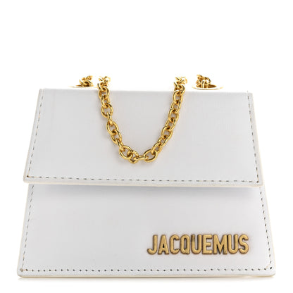 Jacquemus Smooth Calfskin Le Piccolo White 1 of 15