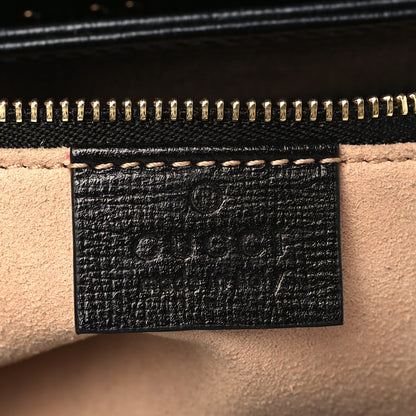Gucci Azalea Calfskin Horsebit 1955 Shoulder Bag Black 6 of 9