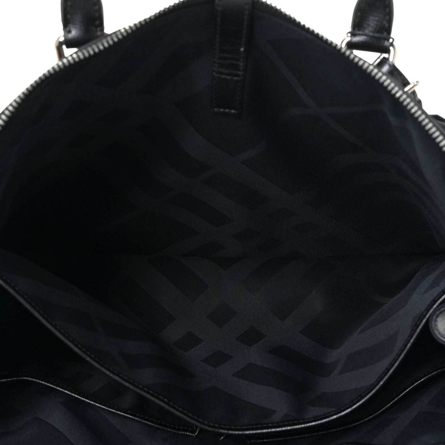 Calfskin Bermondsey Business Briefcase Black