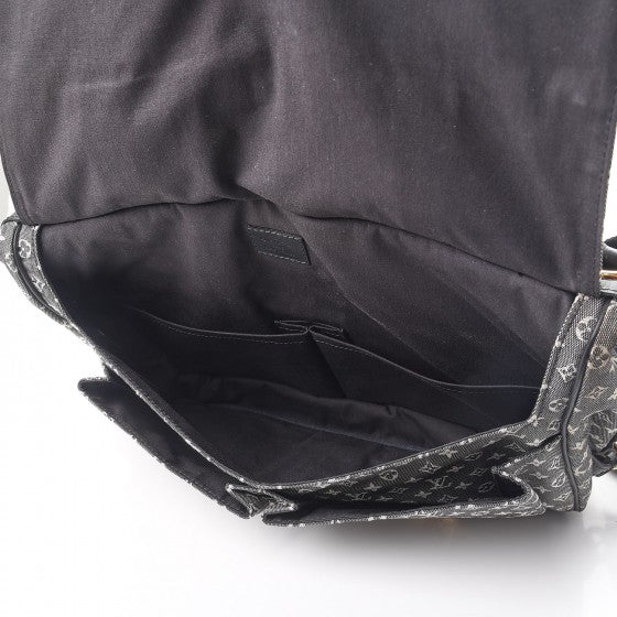 Louis Vuitton Mini Lin Sac a Langer Diaper Bag Black 6 of 13