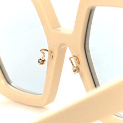 Gucci Acetate Square Crystal Sunglasses GG0772S White 7 of 7