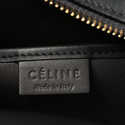 Celine Baby Grained Calfskin Nubuck Nano Tri-Color Luggage Fuchsia 6 of 14