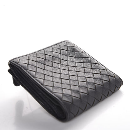 Bottega Veneta Nappa Intrecciato Bi-Fold Wallet Grey 4 of 9