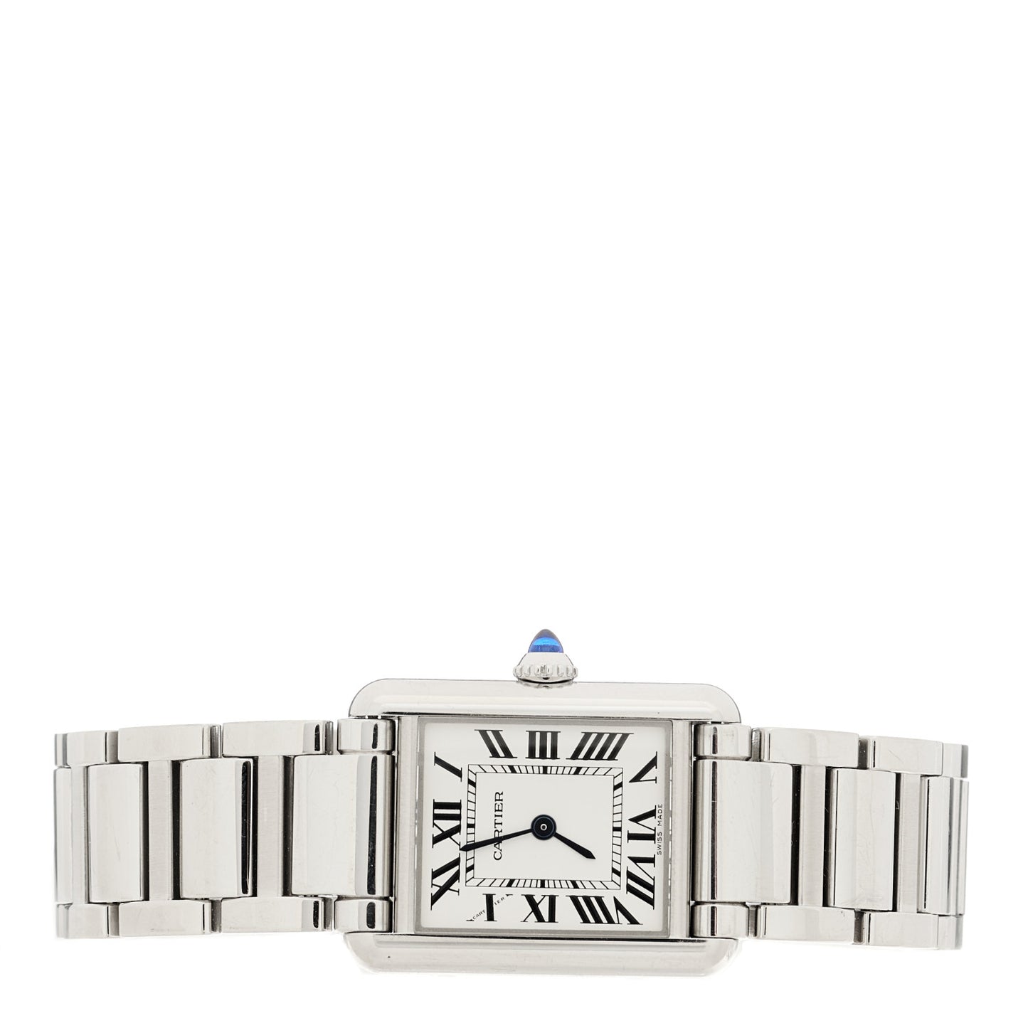 Stainless Steel 22mm Tank Must Quartz Watch
