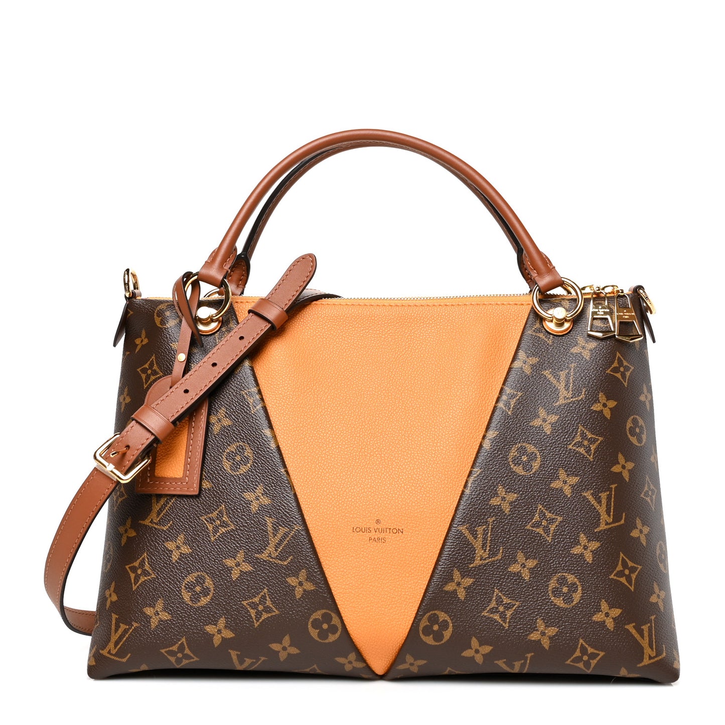 Monogram V Tote MM Safran