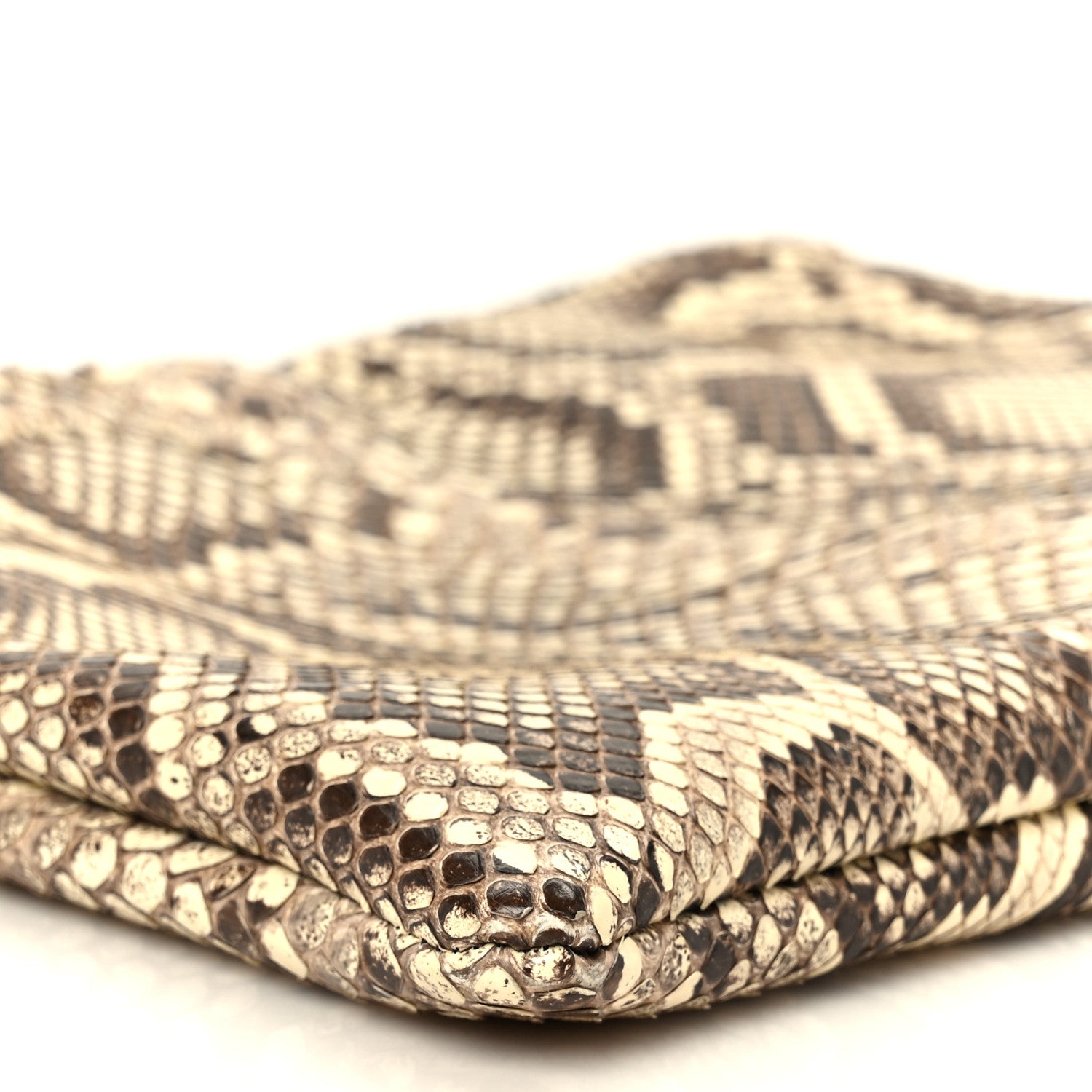 Bottega Veneta Snakeskin Dustbag Brown 9 of 10