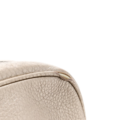 Gucci Metallic Pebbled Calfskin Small Soho Disco Bag Golden Beige 17 of 18