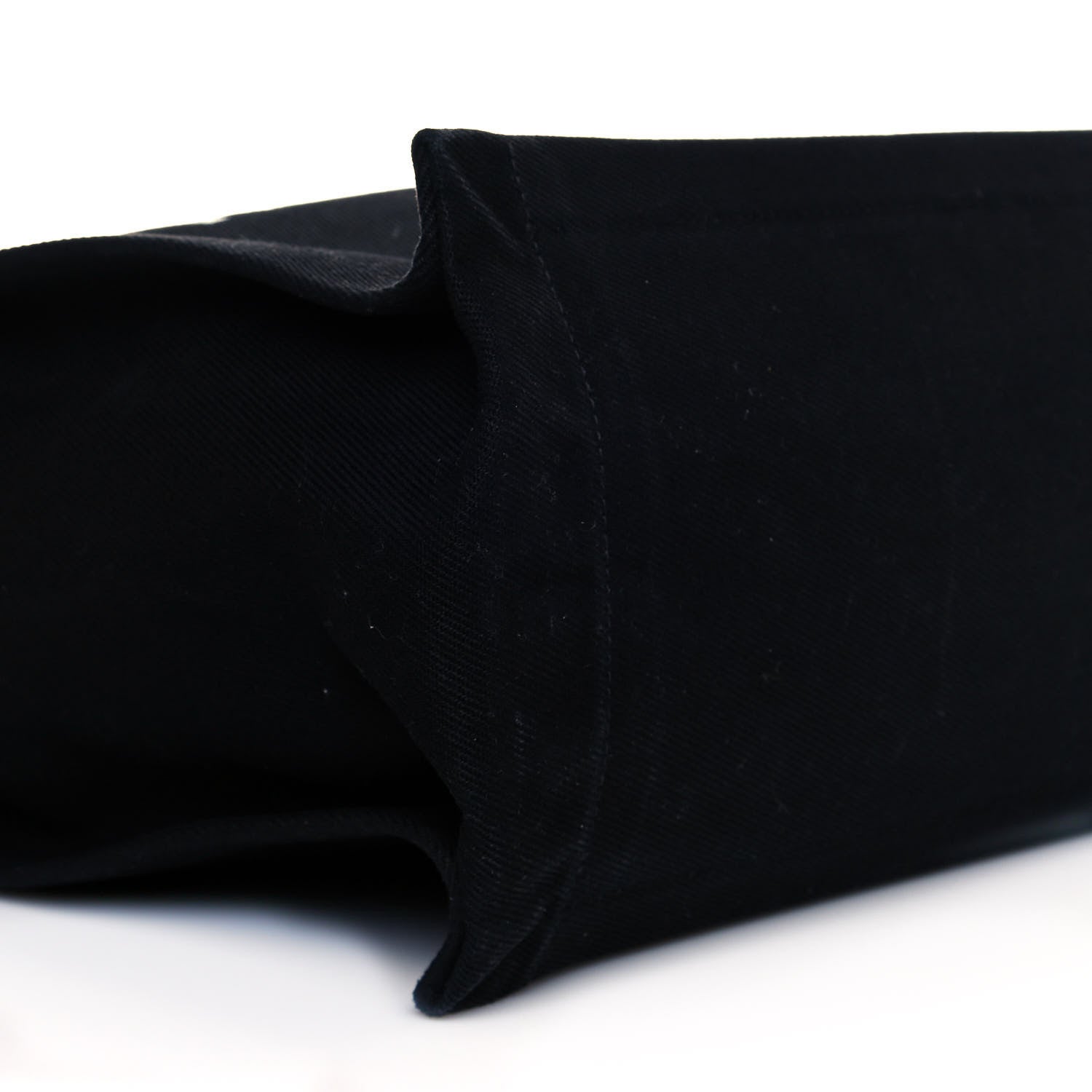 Saint Laurent Linen Calfskin Rive Gauche Tote Black 9 of 11