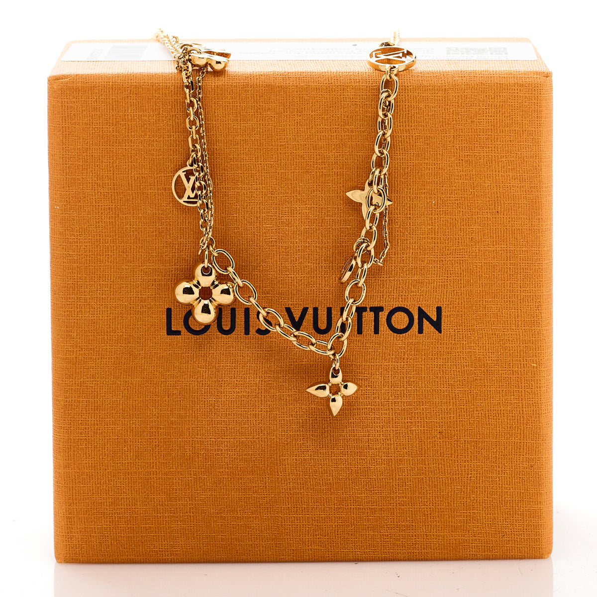 Metal Blooming Supple Necklace Gold