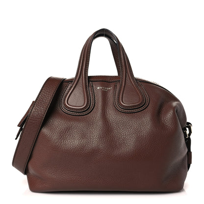 Givenchy Waxy Grained Calfskin Medium Nightingale Oxblood 1 of 9