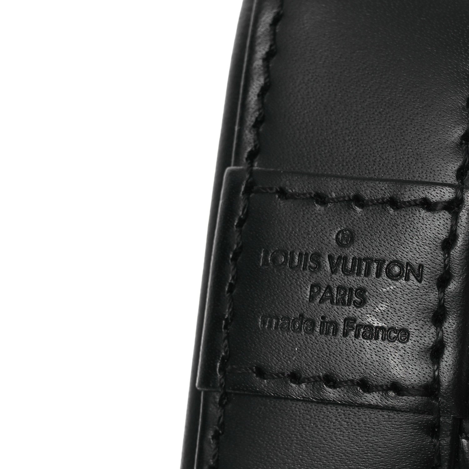 Louis Vuitton Epi Alma BB Black 6 of 9