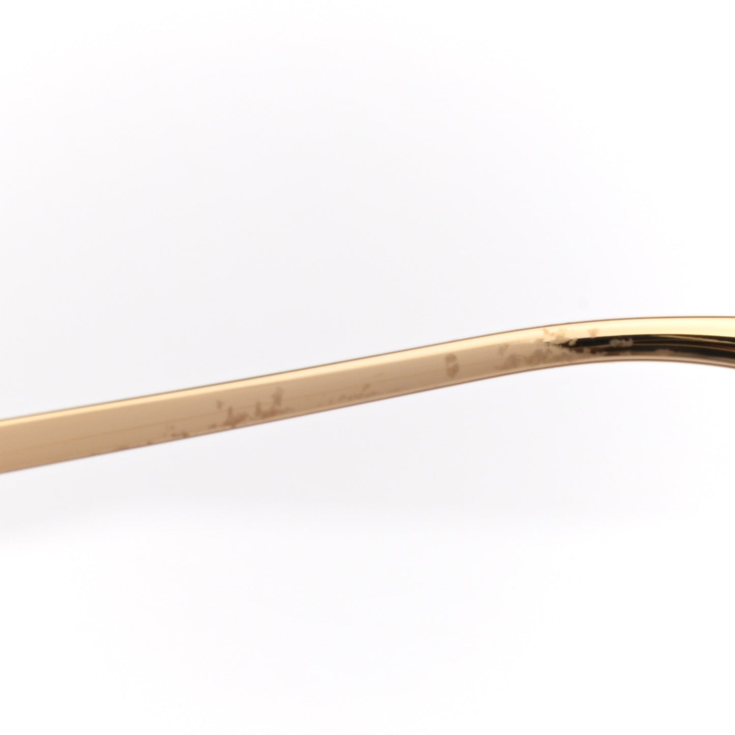 Oversized Round Sunglasses GG0252S Gold Brown