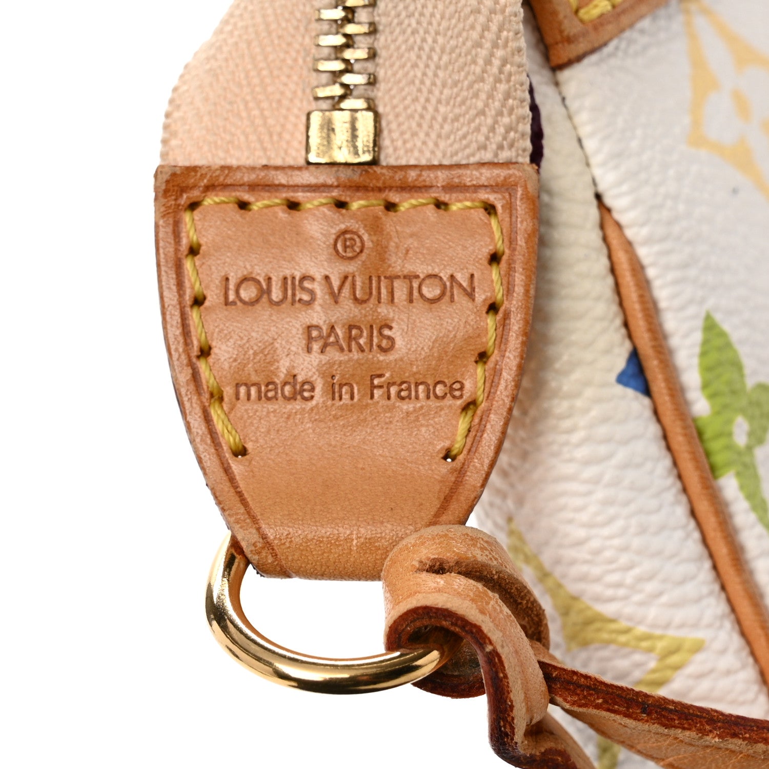 Louis Vuitton Monogram Multicolor Pochette Accessories White 11 of 11