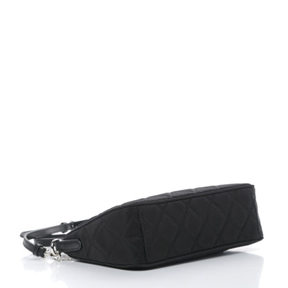 Prada Nylon Tessuto Impuntu Quilted Crossbody Bag Black 4 of 11